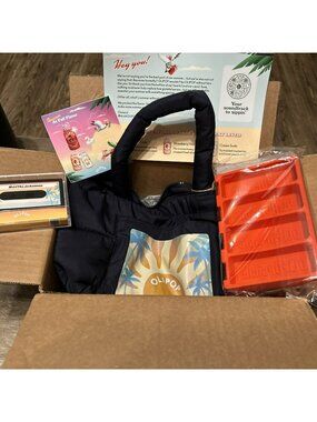 OLIPOP Summer PR Box Limited Edition /5000 Tote Bag Speaker Popsicle Maker New